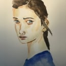 My project in Watercolor Portrait from a Photo course. Pintura em aquarela projeto de susanelizabethisaacs - 11.10.2020