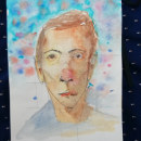 My project in  Watercolor Portrait Sketchbook course. Traditional illustration project by José Amaral - 10.13.2020