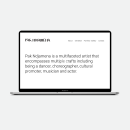 Meu projeto do curso: Pak Ndjamena Website. Web Design projeto de Mélio Tinga - 14.10.2020