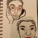 Mi Proyecto del curso: Cuaderno de Cami. Pencil Drawing, Drawing, and Portrait Drawing project by Camila Bahamondes Carrasco - 10.19.2020