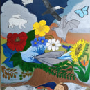My project in Botanical Painting with Acrylic course. Ilustração botânica projeto de Andrea Lee - 21.10.2020