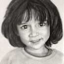 Retrato niña. Proyecto final.. Un proyecto de Dibujo de Retrato de Irene Jorquera - 22.10.2020