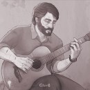 Joel, The Last of Us 2. Un proyecto de Ilustración digital de César Verdúguez - 22.10.2020