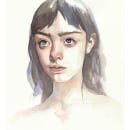 Innocence. Um projeto de Ilustração, Artes plásticas, Pintura, Pintura em aquarela e Ilustração de retrato de Marisol Ormanns - 23.10.2020