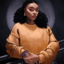 Photo Study 3. Portrait Illustration project by Blessing Ossom - 10.23.2020