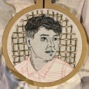 Mi Proyecto del curso: Creación de retratos bordados. Un proyecto de Bordado de Ezgi Ömüriş - 26.10.2020