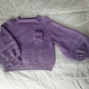 Sweater Nicole. Fiber Arts project by Pilar Canales - 10.28.2020