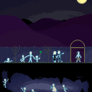Halloween is coming. Pixel Art, and Digital Drawing project by Eloy Martín Zambudio - 10.29.2020