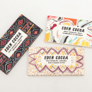 EDEN COCOA. Design, Traditional illustration, Br, ing, Identit, Graphic Design, Packaging, and Watercolor Painting project by Marion Bretagne - 10.29.2020