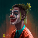 Black Joker -Jesualdo Muvuma. Un proyecto de Ilustración tradicional, Diseño de personajes e Ilustración digital de Jesualdo Muvuma - 01.11.2020