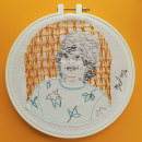 Mi Proyecto del curso: Creación de retratos bordados. Bordado projeto de Mel Medina - 04.11.2020