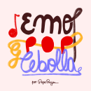 Emo pop y cebolla, un cancionero con humor. Un progetto di Illustrazione tradizionale, Disegno e Disegno digitale di Pepe saez - 05.11.2020