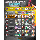 Plantilla de TOP 8 para Torneos VGC Pokémon Venezuela. Redes sociais, e Design para redes sociais projeto de Nieves Maria Rojas Segovia - 05.11.2020