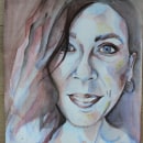 zeynep-more than blue . Watercolor Painting project by feyzatuntas23 - 11.11.2020