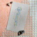 Acuarelas en papel y en piel. Artes plásticas, Pintura, Pintura em aquarela, e Desenho de tatuagens projeto de laurasalasoraa - 06.10.2020