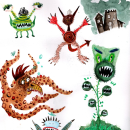 My project in Illustration Techniques to Unlock your Creativity course. Un proyecto de Ilustración infantil de Markos Papoutsakis - 13.11.2020
