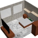 Habitacion3D. 3D Design projeto de josijos.moya - 25.11.2020