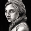 Mi Proyecto del curso: Retrato realista con lápiz de grafito. Desenho a lápis, e Desenho de retrato projeto de Elizabeth Mavares - 26.11.2020