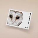 Postal Stamps - Owls. Traditional illustration, Graphic Design, Vector Illustration, and Digital Drawing project by Luísa Rocha - 11.26.2020