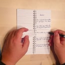The poet's notebook. Un proyecto de Creatividad de Jozsef Taller - 30.11.2020
