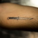Estilete. Desenho de tatuagens projeto de Leonardo Castro - 07.09.2018
