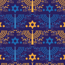Hannukah Collection. Pattern Design projeto de Aileen Velis - 03.12.2020