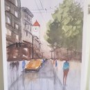 Mi Proyecto del curso: Paisajes urbanos en acuarela. Street Art project by Daniela Bustamante Garrido - 12.12.2020