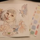 Mi Proyecto del curso: Retrato ilustrado en acuarela. Un progetto di Illustrazione tradizionale di Rusu Kimura - 27.12.2020
