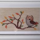 Embroidery – Owl. Bordado projeto de ina.kuhnke - 27.12.2020