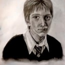 Mi Proyecto del curso: Retrato realista con lápiz de grafito. Un proyecto de Bellas Artes, Bocetado, Ilustración de retrato y Dibujo de Retrato de Leslie Suntaxi - 27.12.2020