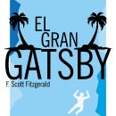 Cubierta de libro EL GRAN GATSBY. Editorial Design project by William E. Fleming - 12.30.2020