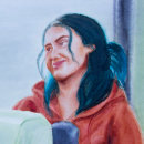 Mi Proyecto del curso: Ilustración con acuarela: recrea tus escenas más icónicas. Un proyecto de Pintura a la acuarela de Daniela Sanhueza Caba - 31.12.2020