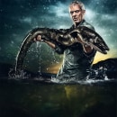 River Monsters Season 3 - Discovery Channel. Advertising, Photograph, Post-production, TV, Photo Retouching, Photographic Composition, and Photomontage project by Diego Angarita - 04.04.2011