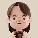 Camera girl. 3D, and 3D Character Design project by Luis Fernando Salazar Mora - 01.04.2021