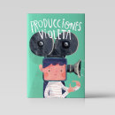 Producciones Violeta / Castillo. Ilustração tradicional, Ilustração digital e Ilustração infantil projeto de Bruno Valasse - 01.05.2018