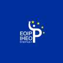Diseño de la imagen corporativa de Erasmus + EOIP-IHEO.. Un projet de Br et ing et identité de Leire San Martín - 10.01.2021