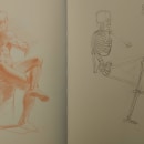 Estudios anatómicos y figura humana. Desenho, e Desenho anatômico projeto de Jesús - 11.01.2021