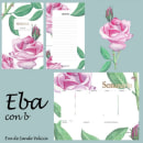 Proyecto Eba con b. Un progetto di Illustrazione botanica di Eva de Sande - 25.12.2020