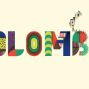 Colombia, Modular Type. Un progetto di Illustrazione digitale e Lettering digitale di Carolina Echeverry - 16.01.2021