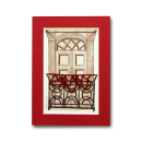 Bordado da janela | Window Embroidery. Un proyecto de Bellas Artes y Bordado de Rabiscodelia - 31.07.2020