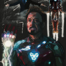 Iron Man. Un proyecto de Ilustración digital de Sidharth Jain - 26.01.2021