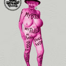 MY BODY MY RULES ELIZABETH. Traditional illustration project by Martin Sigwald - 01.27.2021