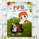 Pipo está asustado. Children's Illustration project by Iván Alfaro - 12.02.2019