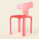 Lucid chair Ein Projekt aus dem Bereich Design, 3D, Möbeldesign und - bau, Industriedesign, Produktdesign und 3-D-Design von Mauricio Ercoli - 29.01.2021