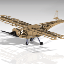 Diseño de una aeronave bajo requerimientos SAE aerodynamics. Modelagem 3D, 3D Design, e Desenho digital projeto de Carlos Hernández - 04.12.2020