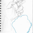 Mi primer sketchbook. Desenho projeto de Ángela López - 01.02.2021