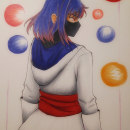 Mi Proyecto del curso: Coloreado con marcadores para dibujo manga. Een project van Manga van Valentina Letelier - 02.02.2021