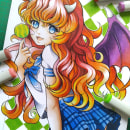 Candy 🍭. Un projet de Illustration, B, e dessinée, Dessin , et Manga de Taniidraw - 08.02.2021
