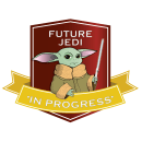 Grogu, future Jedi, fanart. Design projeto de OlaFan - 10.02.2021