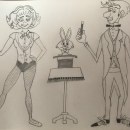 Mi Proyecto del curso: Introducción a la creación de personajes estilo cartoon Ein Projekt aus dem Bereich Bleistiftzeichnung von Almudena Pais Gomez - 12.02.2021